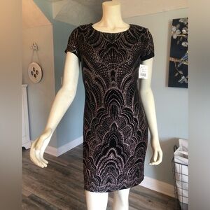 Jump apparel nwt from David’s bridal glitter t shirt dress sz med